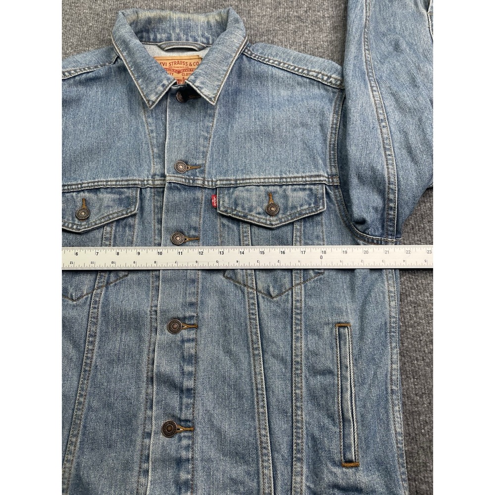 Vintage Levi Denim Jacket Men's M 70507 Made In Hong Kong Button Up - Picture 5 of 6